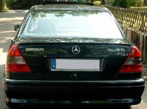 Накладка на крышку багажника для Mercedes-C-Class W202 Sedan 1993-2000 